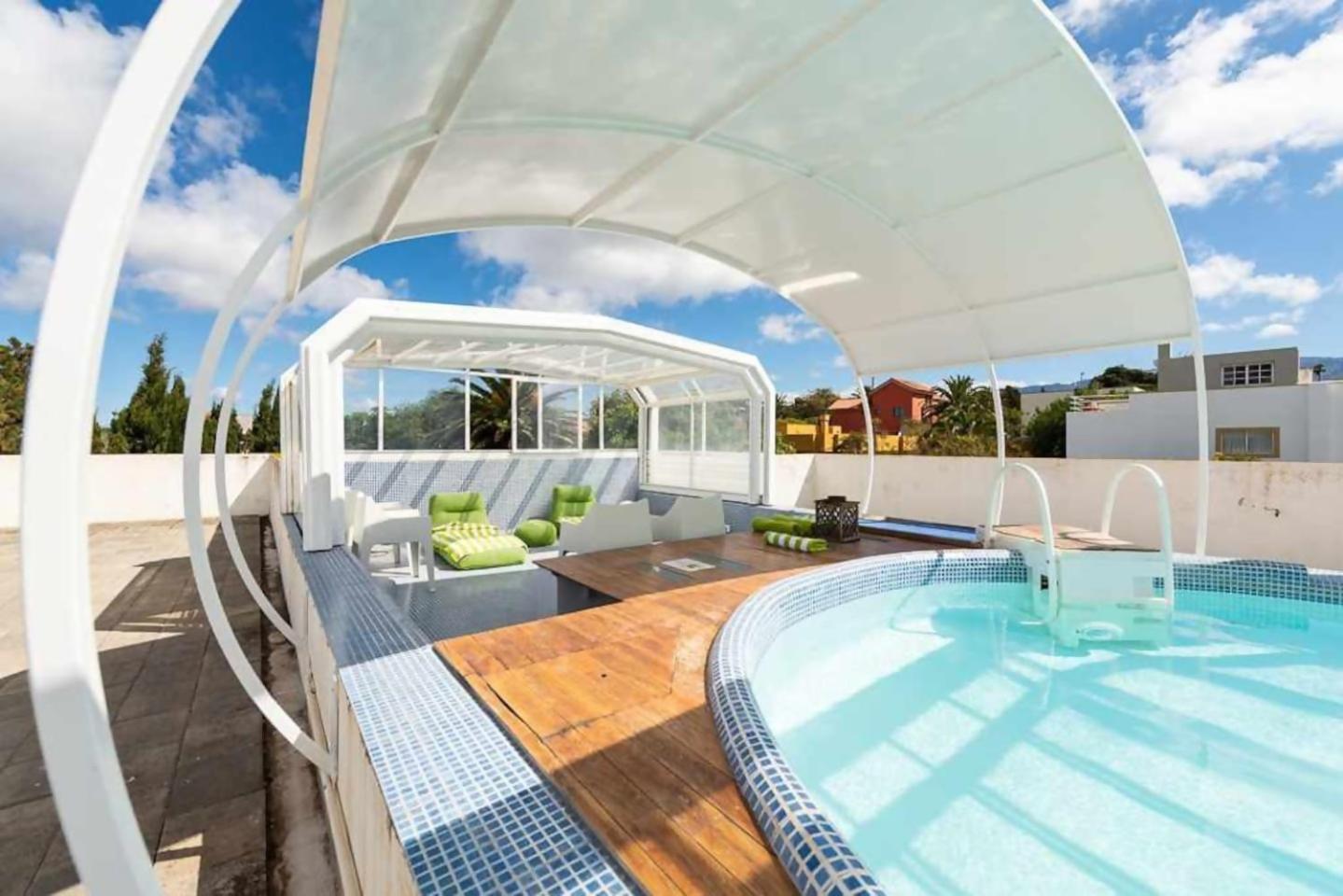 Amplia Villa De Lujo Con Piscina Climatizada Las Palmas Buitenkant foto